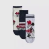 Zestaw 3 par skarpetek do kostek z Minnie Mouse firmy Disney