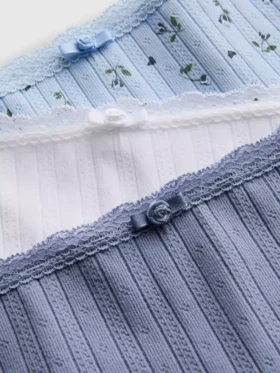 Zestaw 3 sztuk bezszwowych mini szortów typu boyshorts