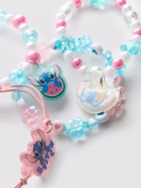 Zestaw 4 bransoletek Stitch z filmu Disneya