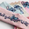 Zestaw 4 par skarpetek do kostek z motywem Stitcha z Disney’a