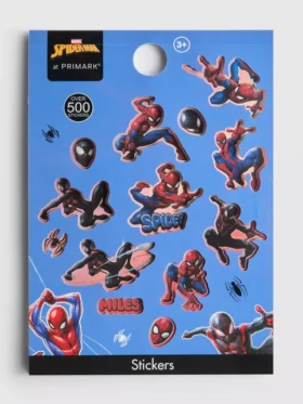 Zestaw 500 naklejek z Spider-Manem z serii Marvel