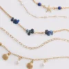 Zestaw 6 naszyjników typu choker z motywami morskimi