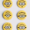 Zestaw 6 przypinek z Minionkami